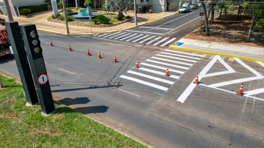Cidade recebe novos pontos de semáforos — foto 1 de 1
