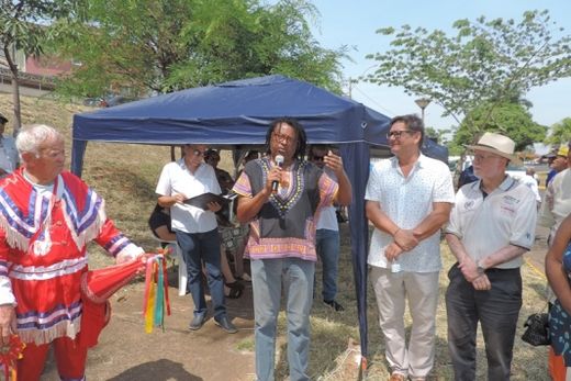 Mural Monumento à Comunidade Negra recebe sete novos painéis fotográficos — foto 3 de 6