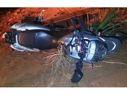 PM registra acidente de trânsito na Clito Bastia — foto 1 de 1