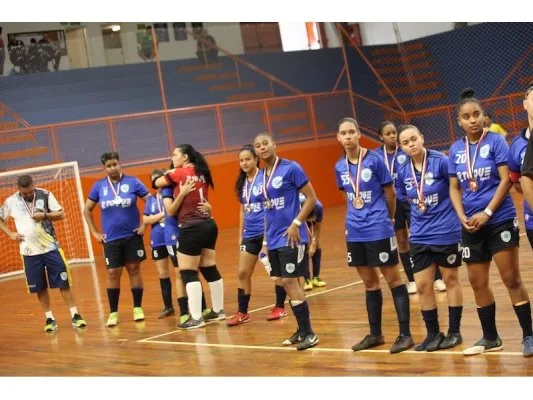 Jogos Regionais: Futsal Feminino de Matão conquista a prata — foto 1 de 1