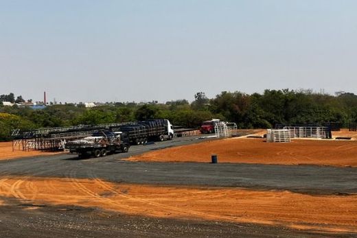 Preparativos são finalizados para o Matão Rodeo Music — foto 2 de 3
