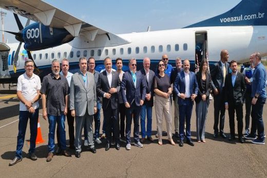 Azul inicia operações de Araraquara ao principal hub da empresa em SP — foto 2 de 5