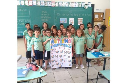 Escolas realizaram passeatas no Dia da Conscientização sobre o Autismo — foto 3 de 3