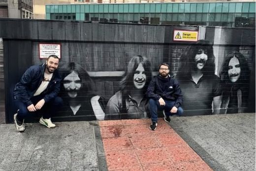 Dois amigos na despedida de Ozzy — foto 2 de 2