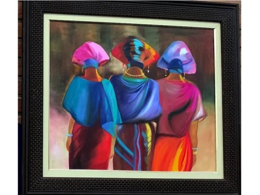 Câmara recebe exposição de quadros de Eliana Saraiva — foto 1 de 2
