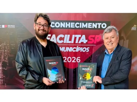 Prefeitura conquista Selos Ouro e Diamante do Facilita SP — foto 1 de 1