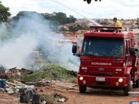 Fumaça cobre parte do IV Centenário — foto 2 de 6