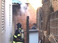 Incêndio em residência no Jardim Morumbi — foto 4 de 7